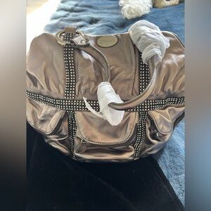 Brand new Gold Studded Women's Bag